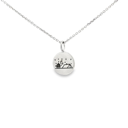 SS Camping Pendant - 13mm