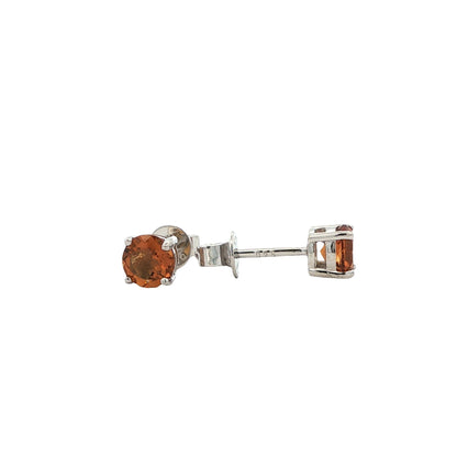 SS 5mm Citrine Stud