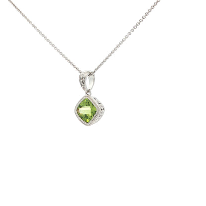 14kW 1.04ct Peridot Pendant TPA2056CPE