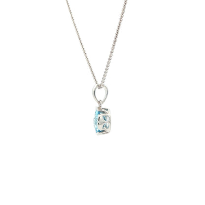14kW .95ct Blue Topaz Pendant TPA2226CBT
