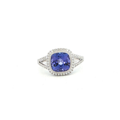 14kW 2.36ct Tanzanite .33cttw Diamond Ring TR196874CTN - 6.5