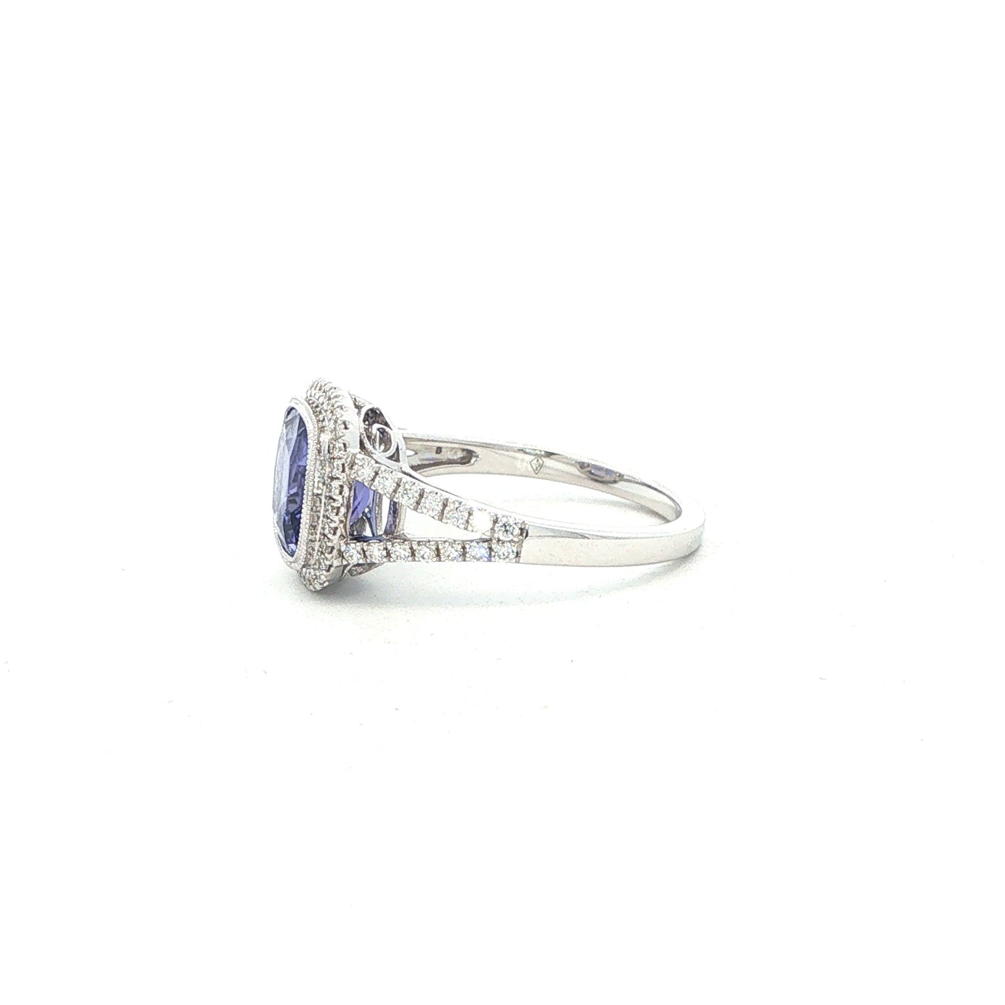 14kW 2.36ct Tanzanite .33cttw Diamond Ring TR196874CTN - 6.5