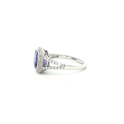 14kW 2.36ct Tanzanite .33cttw Diamond Ring TR196874CTN - 6.5