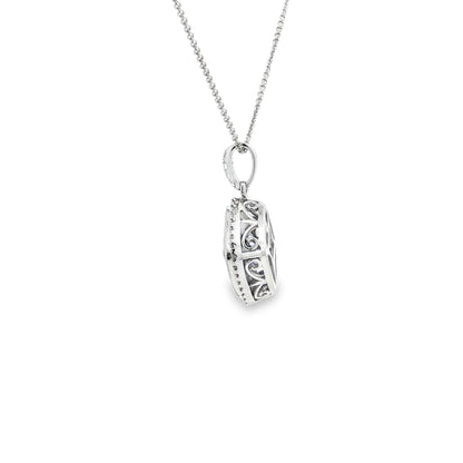 14kW 2.16ct Tanzanite & .16cttw Diamond Pendant TP196874CTN
