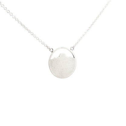 SS Mountain Range Necklace - 18"