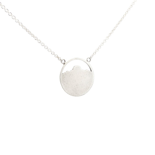 SS Mountain Range Necklace - 18"