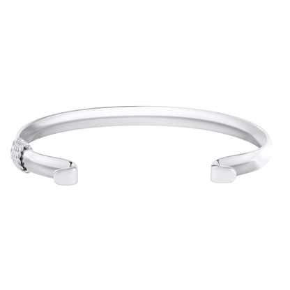 SS Narrow w/Rope Convertible Bracelet SB5429-75