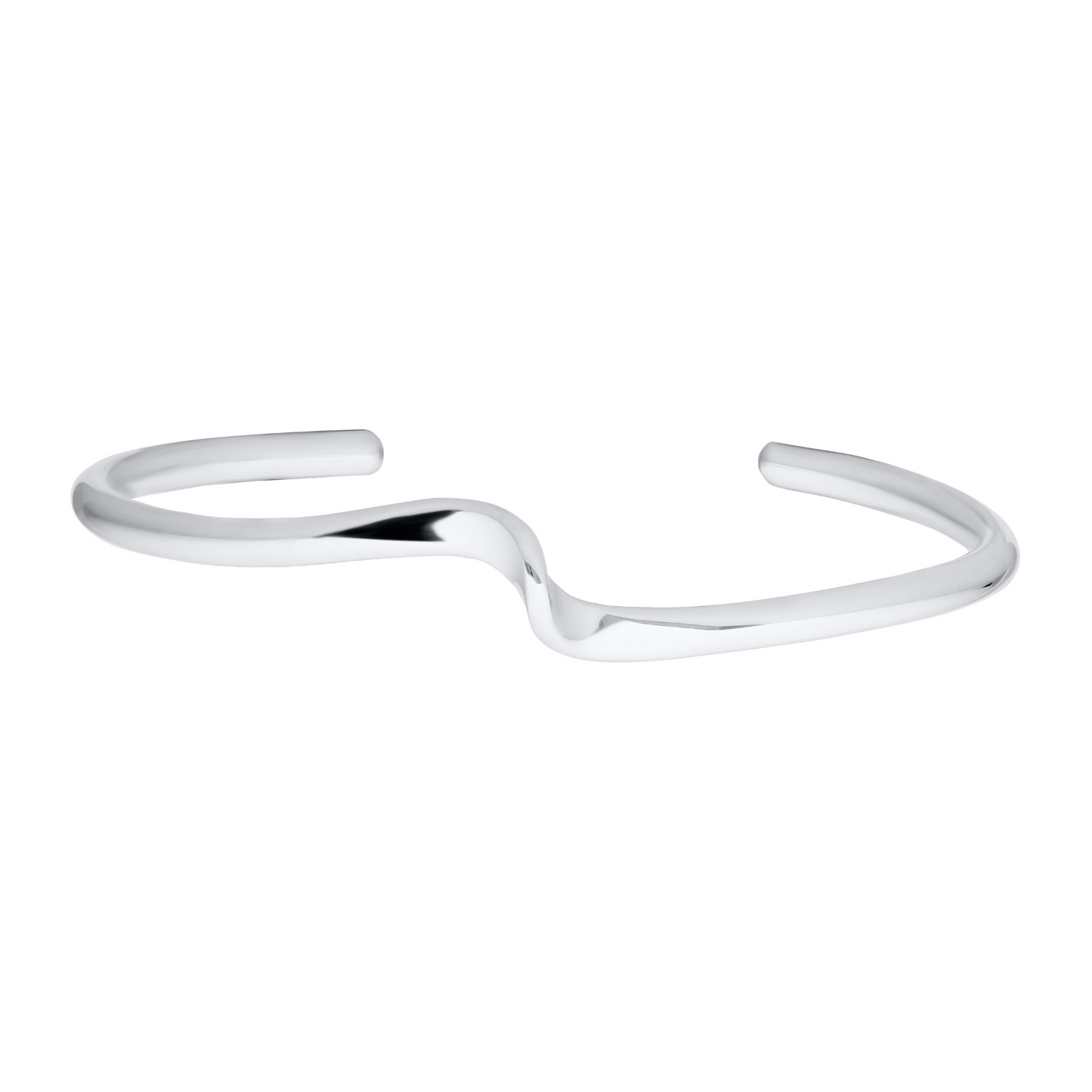 SS Medium Wave Bracelet NB32054