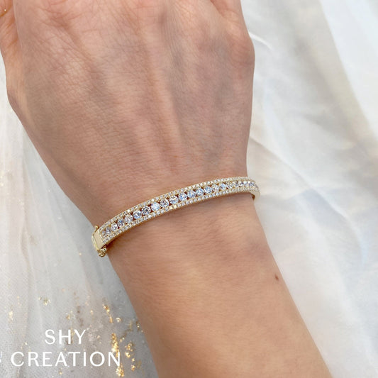 14kW 1.76ct Diamond Bangle SC55023447V2ZM
