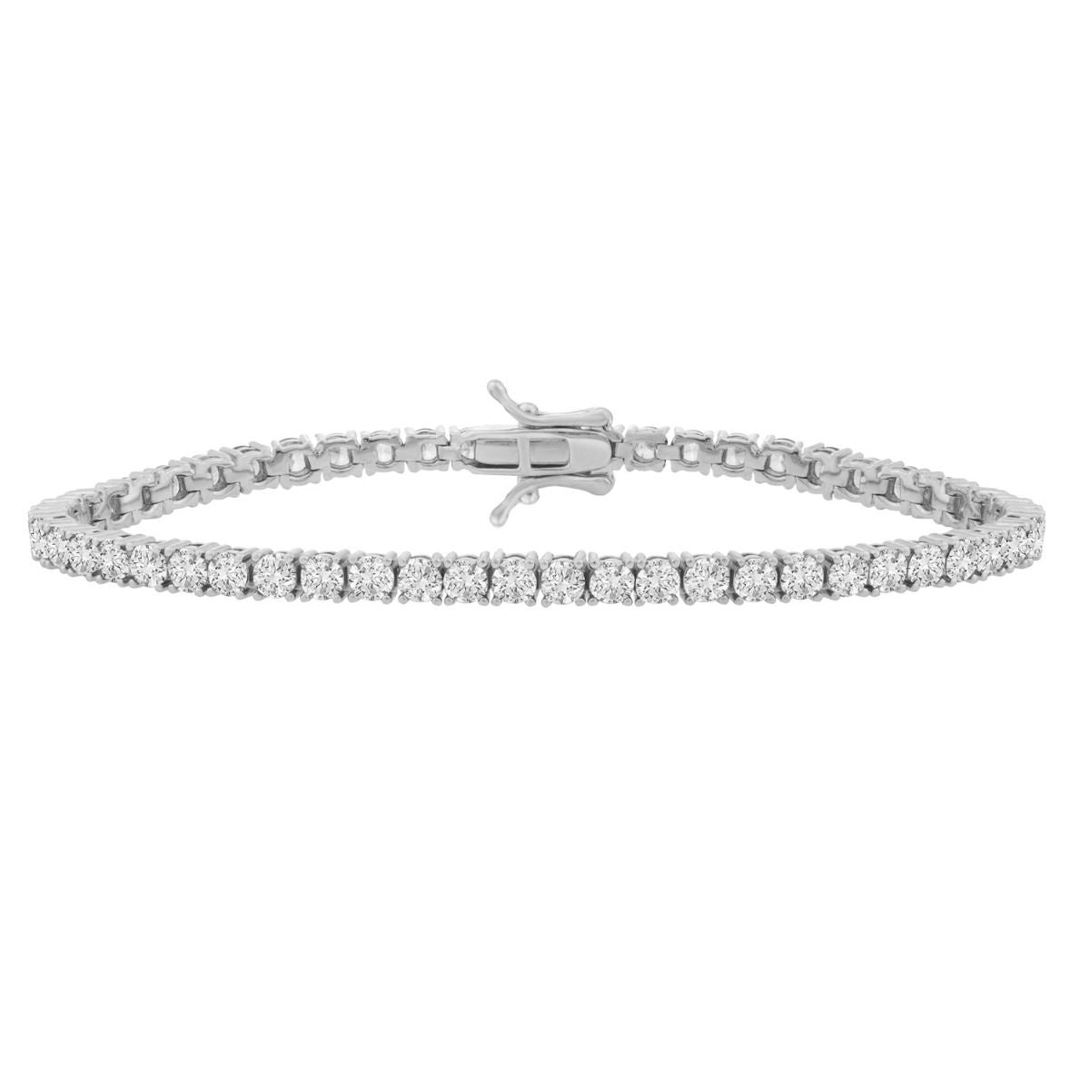 SS CZ Tennis Bracelet AGC18799-07