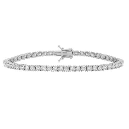 SS CZ Tennis Bracelet AGC18799-07