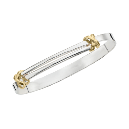 SS/YG Kiss Bracelet BR67542-LM