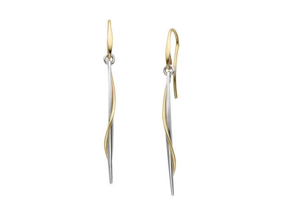 SS/YG Vineyard Earring EA59042