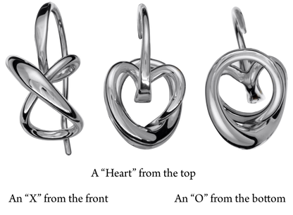 SS Secret Heart Earring Large EA69213