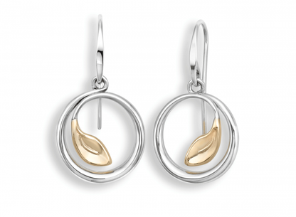 SS/YG Be-Leaf Earring EA79342