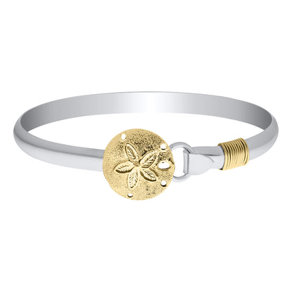 SS/YG Sand Dollar Bracelet NBT025-70