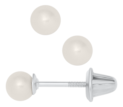 SS Pearl Earring KK ES212