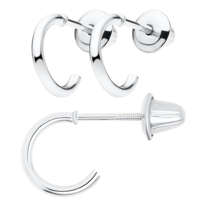 SS 3/4 Hoop Earring ES213