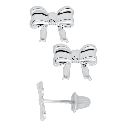 SS Bow Knot Earring ES226