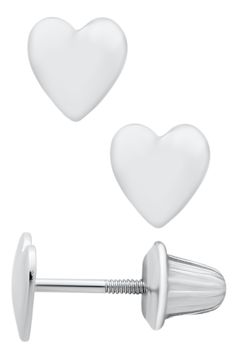 SS Heart Earring ES251