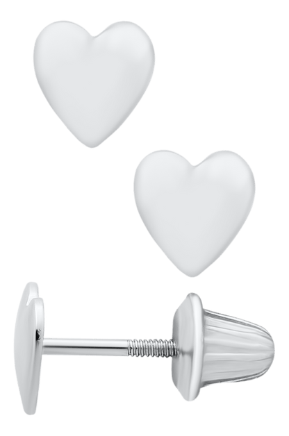 SS Heart Earring ES251