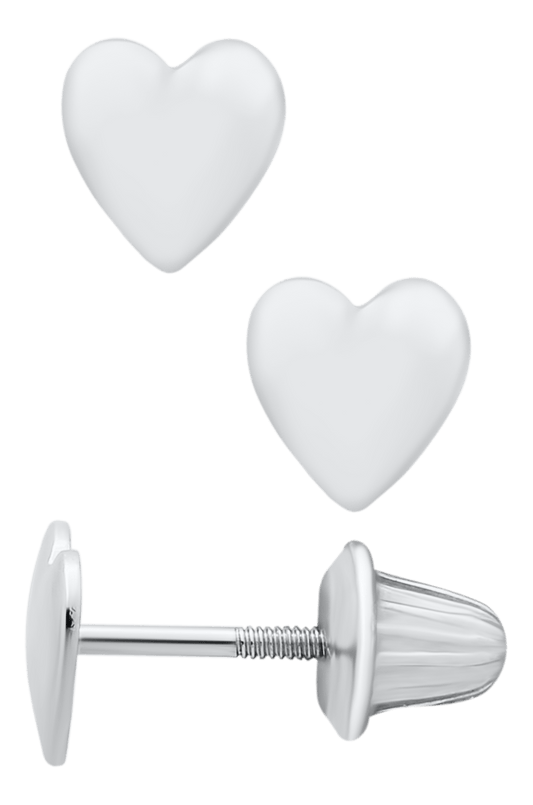 SS Heart Earring ES251