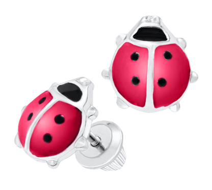 SS Ladybug Earring ES391