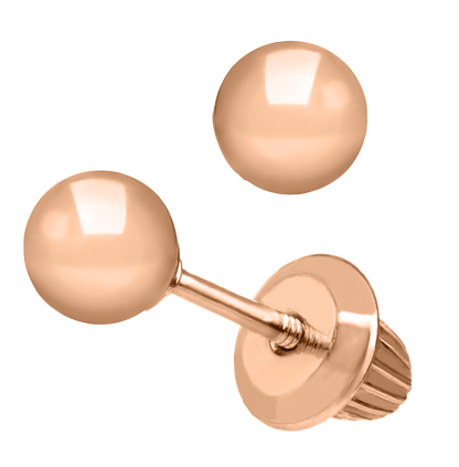 14kR Ball Earring GER221