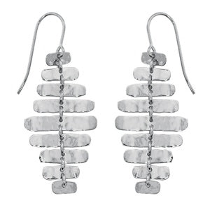 SS Shimmering Drop Earring 13746HAM-SS