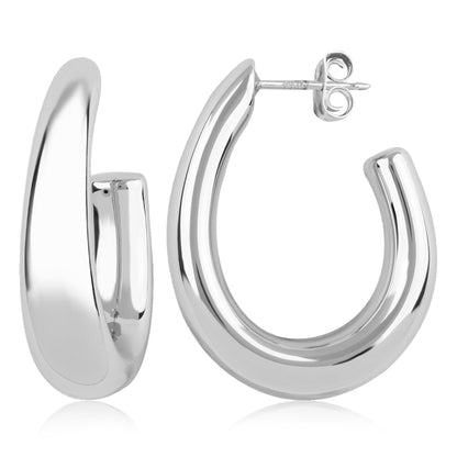 SS "J" Tapered Half Hoop 4225-SS