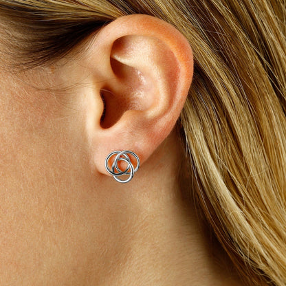 SS Love Knot Stud 62/140