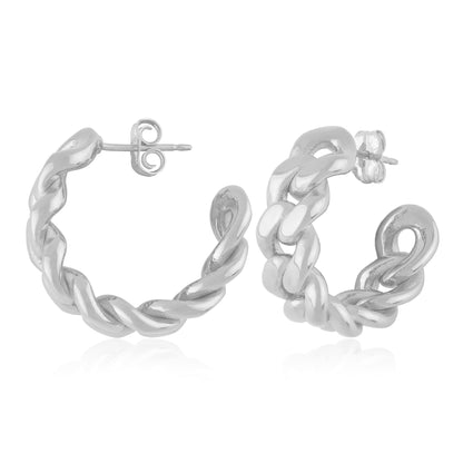 SS Miami Cuban Link Hoop 71/3378