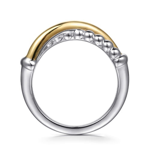 SS/14kY Criss Cross Ring LR52960MZJJJ - 7