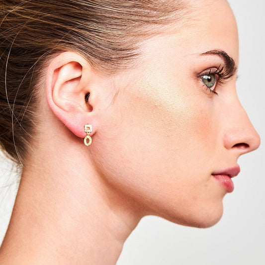 18k Vermeil Geometric Earring PE129-81/O