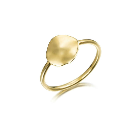 18k Vermeil AQUA Ring A120-6444 - 7.75