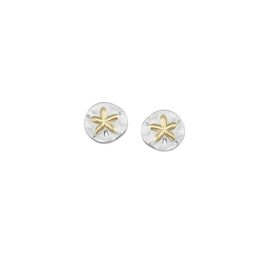 SS/18k Vermeil Starfish Studs PE120-6751/O