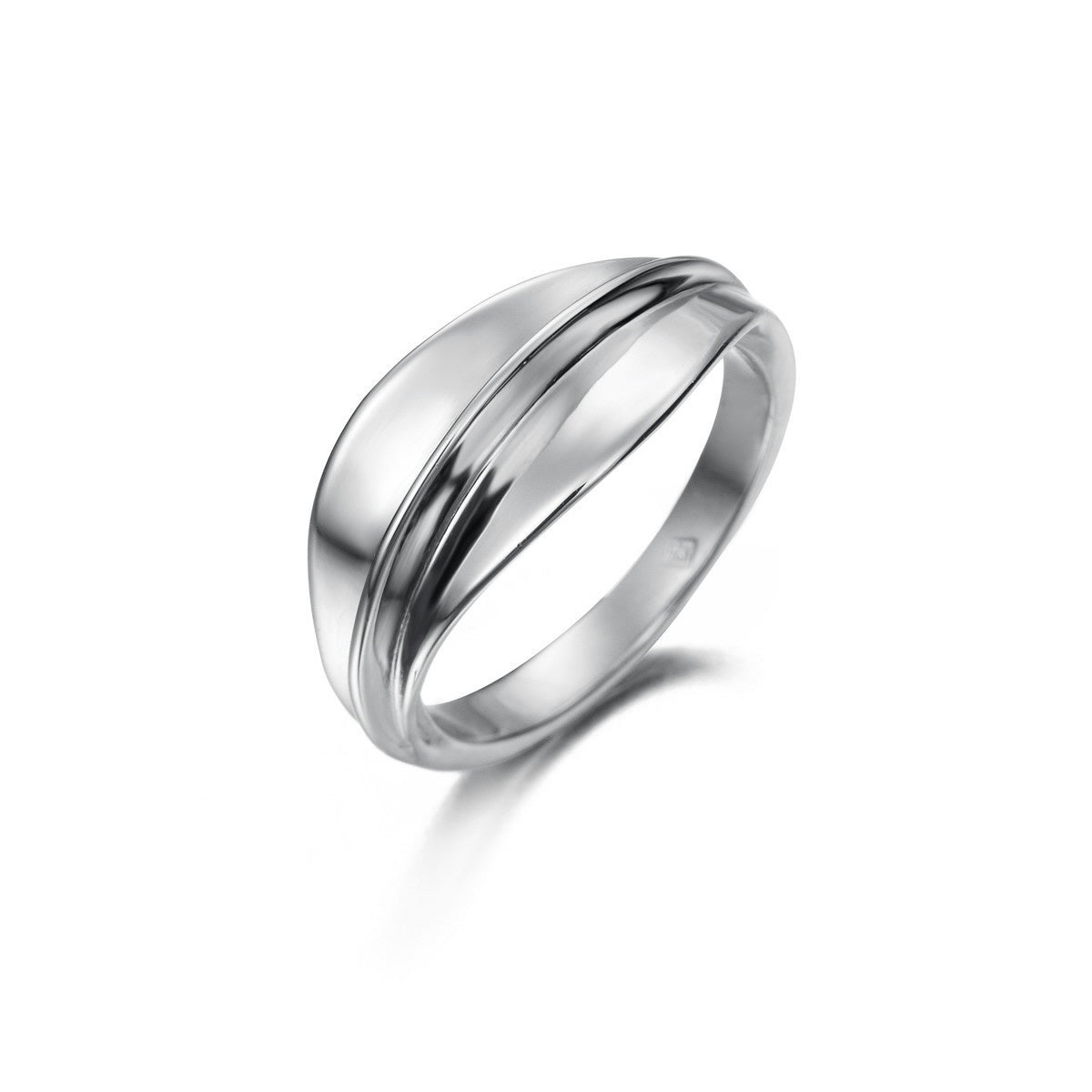 SS Wave Design Ring A120-6510
