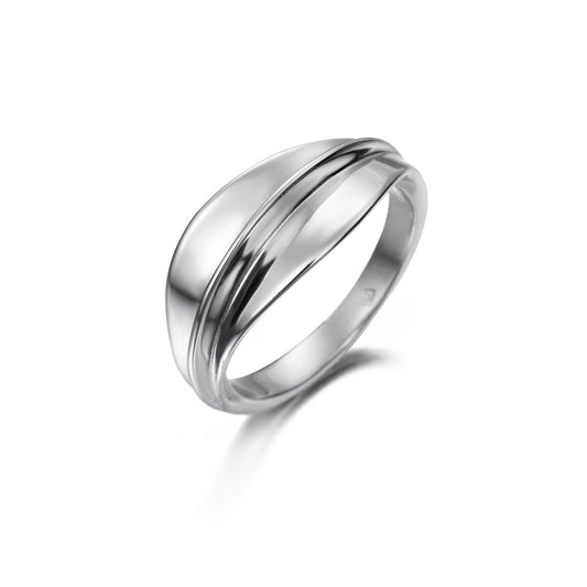 SS Wave Design Ring A120-6510