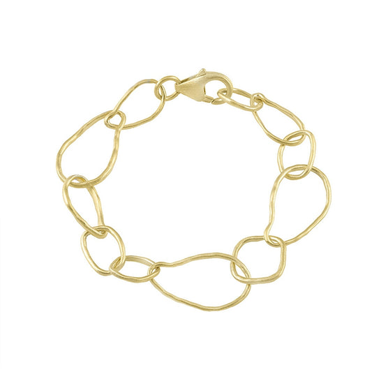 18k Vermeil TRAIL Link Bracelet PU120-8009/OM