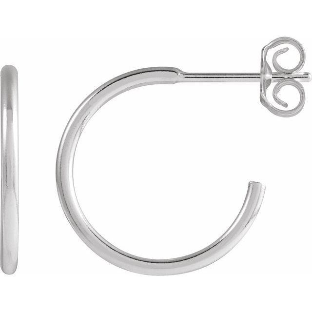 SS 15mm Half Hoop 689238