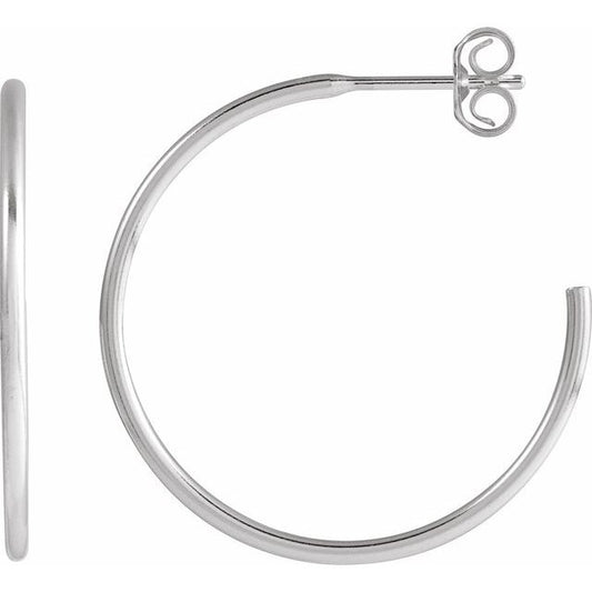SS 25mm Half Hoop 689238