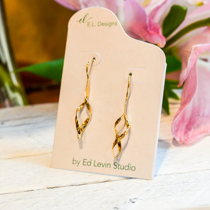 14kY Swizzle Earring EA91522