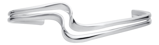 SS Double Wave Bracelet NB3005-70
