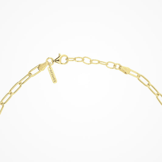 Paper Clip Necklace G 16