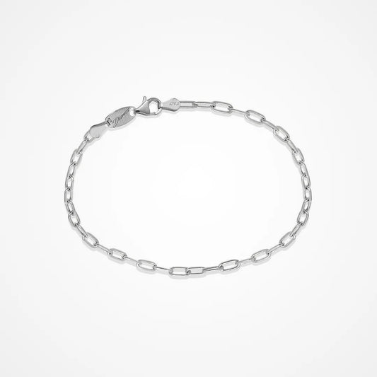 Paper Clip Bracelet W 7.25