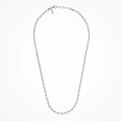 Paper Clip Necklace W 18