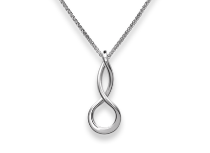 SS Infinity Necklace PE54212-18
