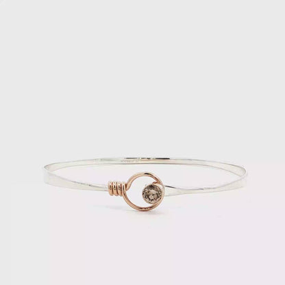 SS/YG .50ct Champagne Dia Saratoga Bracelet  BR34142B-LM