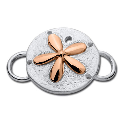 SS/RG Sand Dollar Clasp RB5630