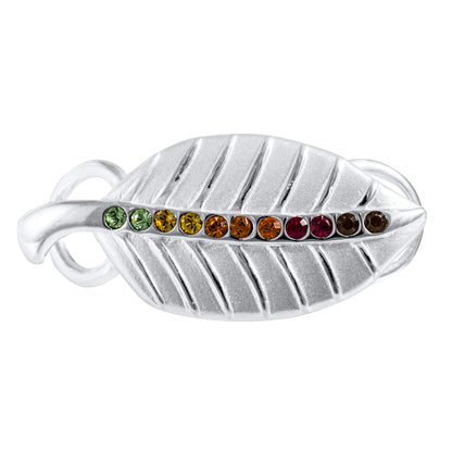 SS Gradient Leaf Clasp SB5957